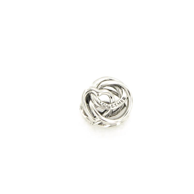 PANDORA - CHARM - ARGENTO 925/1000 - MOD. CUORE CERCHIO ALWAYS TOGETHER - PANDORA