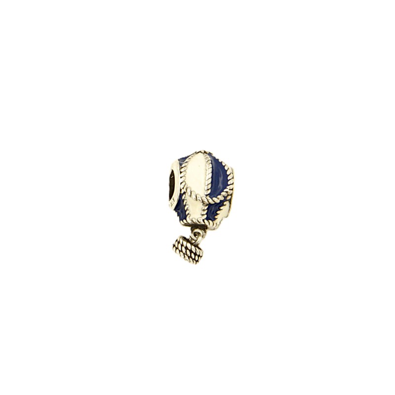 PANDORA - CHARM - ARGENTO 925/1000 - MOD. MONGOLFIERA SMALTATA - PANDORA