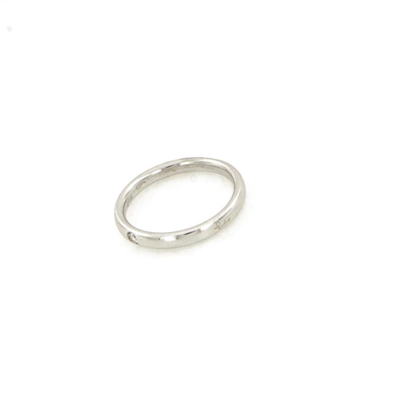 POMELLATO - ANELLO - ORO BIANCO 750/1000 - MOD. LUCCIOLA CON DIAMANTE TAGLIO BRILLANTE CT.0,03 G - VS - MIS.15 (NO MESSA A MISURA) - POMELLATO
