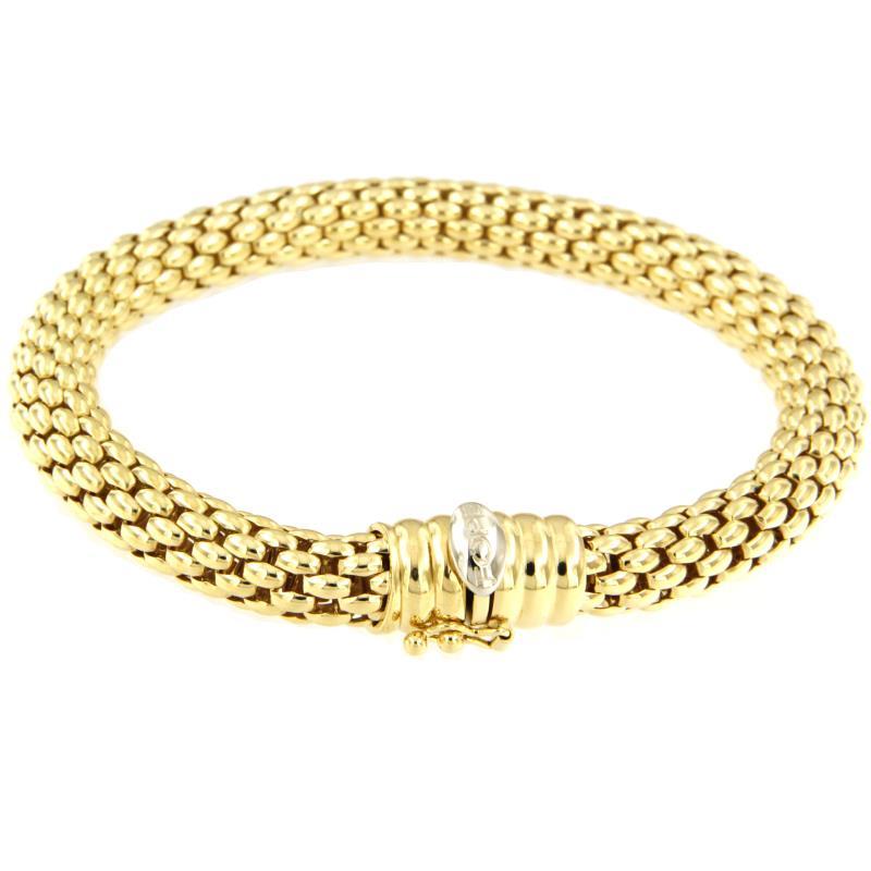 FOPE - BRACCIALE - ORO GIALLO 750/1000 - CM 20 - FOPE