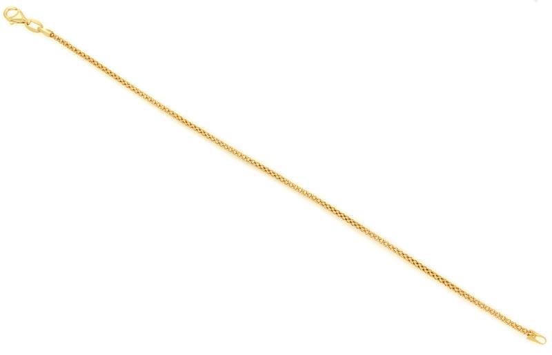 BRACCIALE ORO ROSA 750/1000 MAGLIA TUBOLARE - CM. 19.5 - 