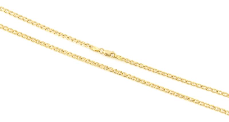 CATENA ORO GIALLO 750/1000 MAGLIA GRUMETTA - CM. 51 - 