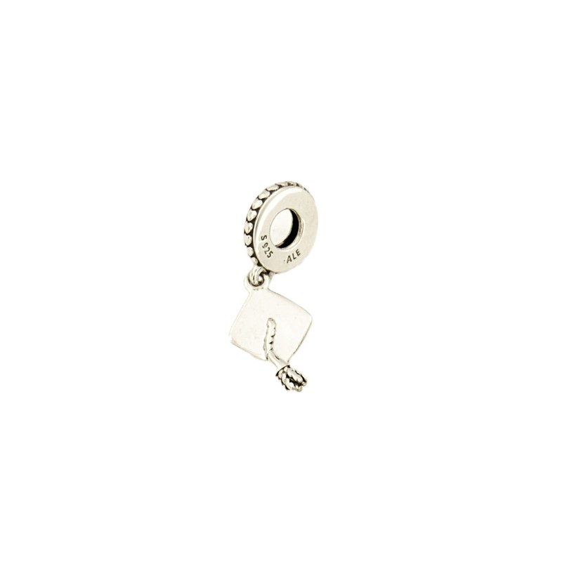 PANDORA - CHARM - ARGENTO 925/1000 - MOD. PENDENTE TOCCO LAUREA - PANDORA