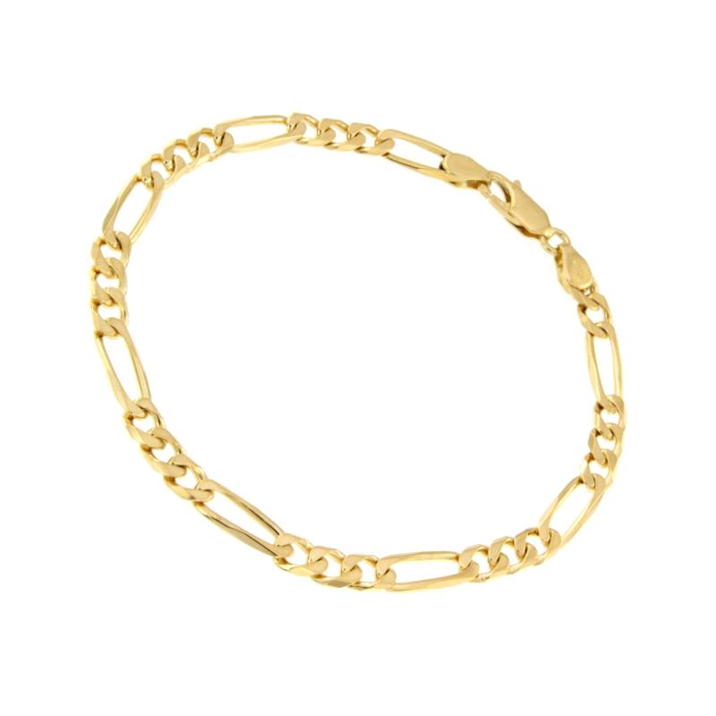 BRACCIALE ORO GIALLO 750/1000 MAGLIA 3+1 - CM 20 - 