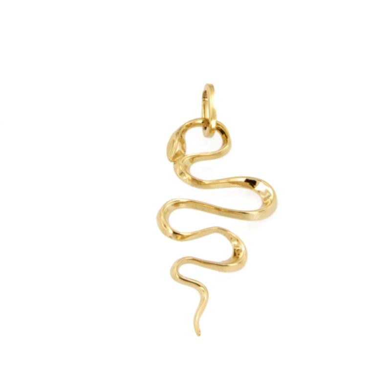 CIONDOLO ORO GIALLO 750/1000 SERPENTE - 