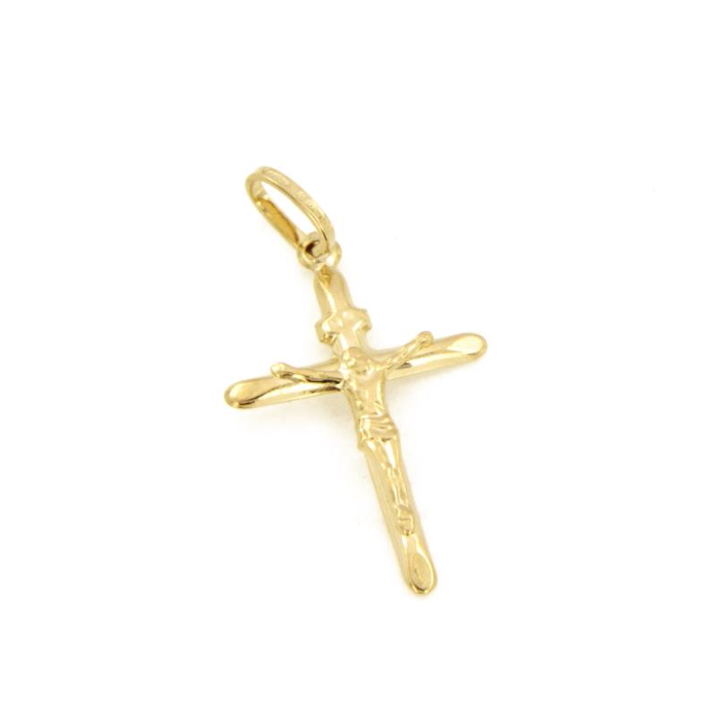 CIONDOLO ORO GIALLO 750/1000 CROCIFISSO - 