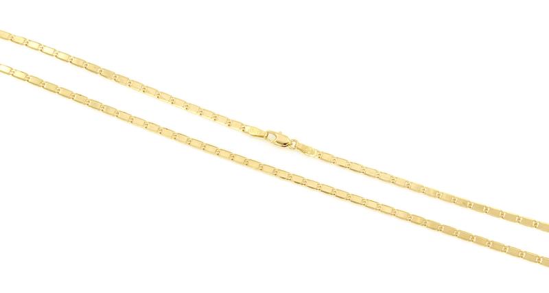 CATENA ORO GIALLO 750/1000 MAGLIA TIPO VALENTINO - CM. 50 - 