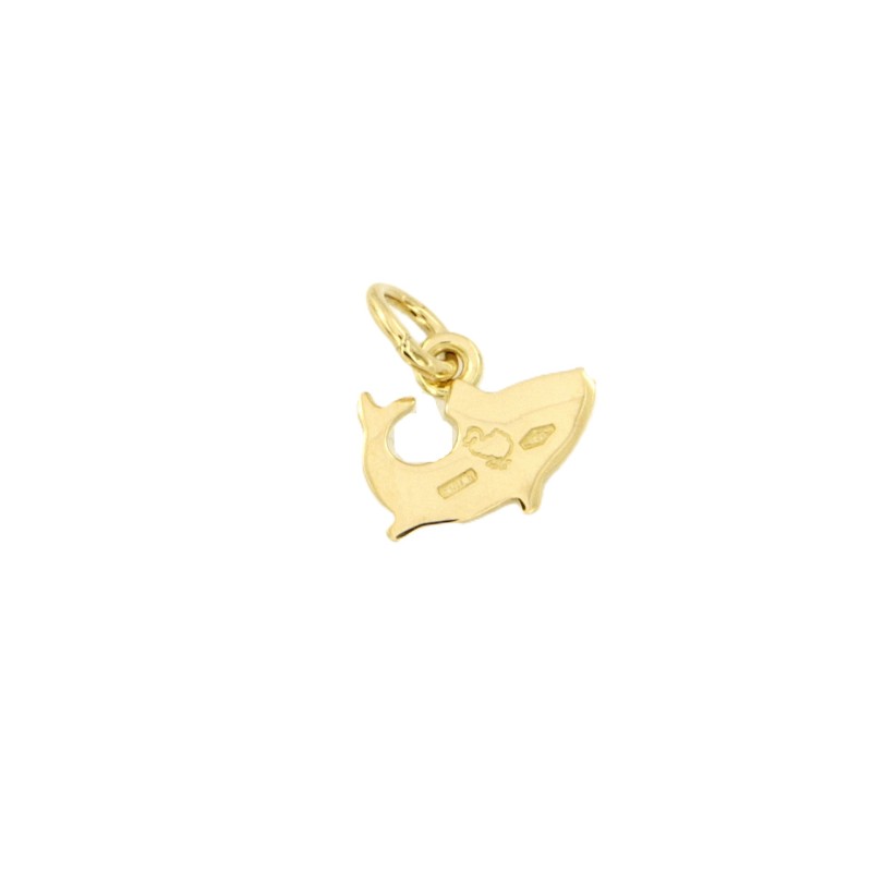 DODO - CIONDOLO - ORO GIALLO 750/1000 - MOD. SQUALO  - DODO
