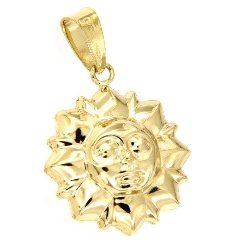 CIONDOLO ORO GIALLO 750/1000 SOLE - 