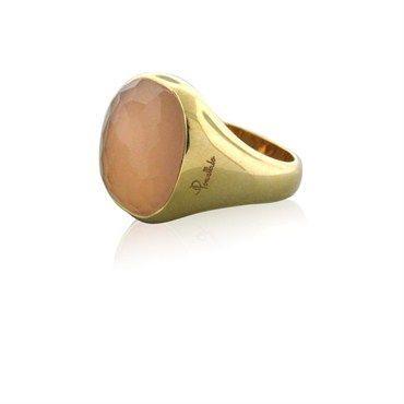 POMELLATO - ANELLO - ORO ROSA 750/1000 - CON QUARZO - MIS. 13 - POMELLATO