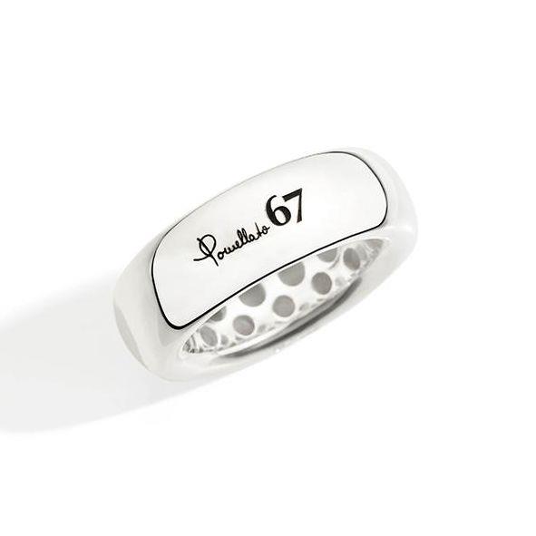 POMELLATO - ANELLO - ARGENTO 925/1000 - FASCIA MOD. POMELLATO 67 - MIS. 20 - POMELLATO