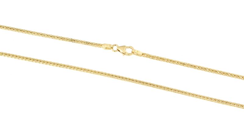 CATENINA ORO GIALLO 750/1000 MAGLIA SPIGA - CM 45 - 