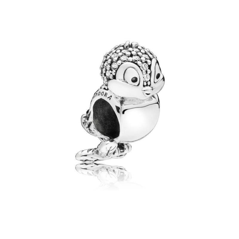 PANDORA - CHARMS - ARGENTO 925/1000 - MOD. UCCELLINO DI BIANCA NEVE - PANDORA