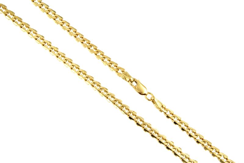 CATENA ORO GIALLO 750/1000 MAGLIA TIPO GRUMETTA - CM. 62.5 - 