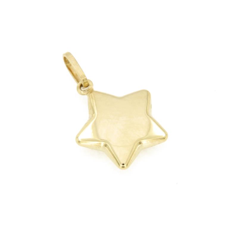 CIONDOLO ORO GIALLO 750/1000 STELLINA - 