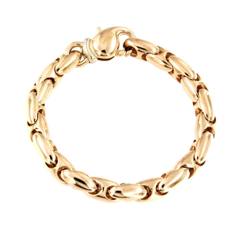 CHIMENTO - BRACCIALE - ORO ROSA 750/1000 - CM. 20.5 - CHIMENTO