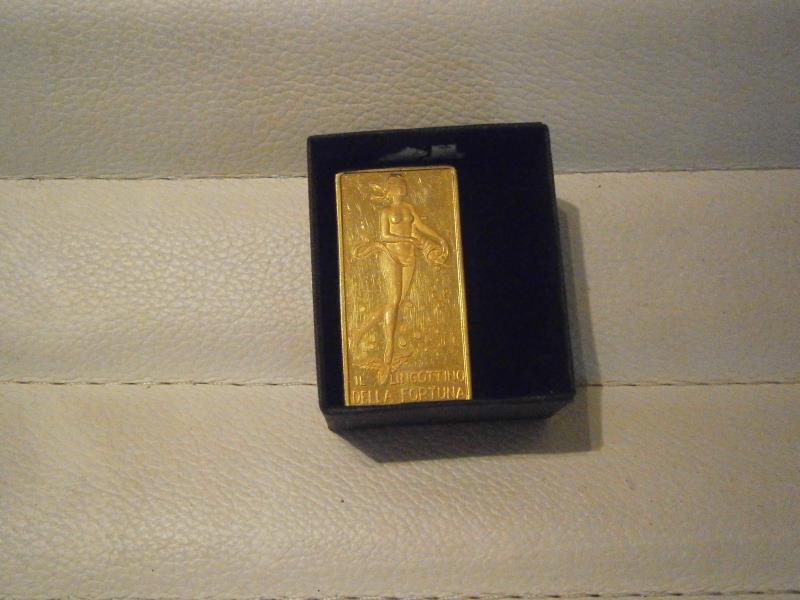 LINGOTTO ORO GIALLO  999/1000 DEA FORTUNA GRAMMI 25 - 