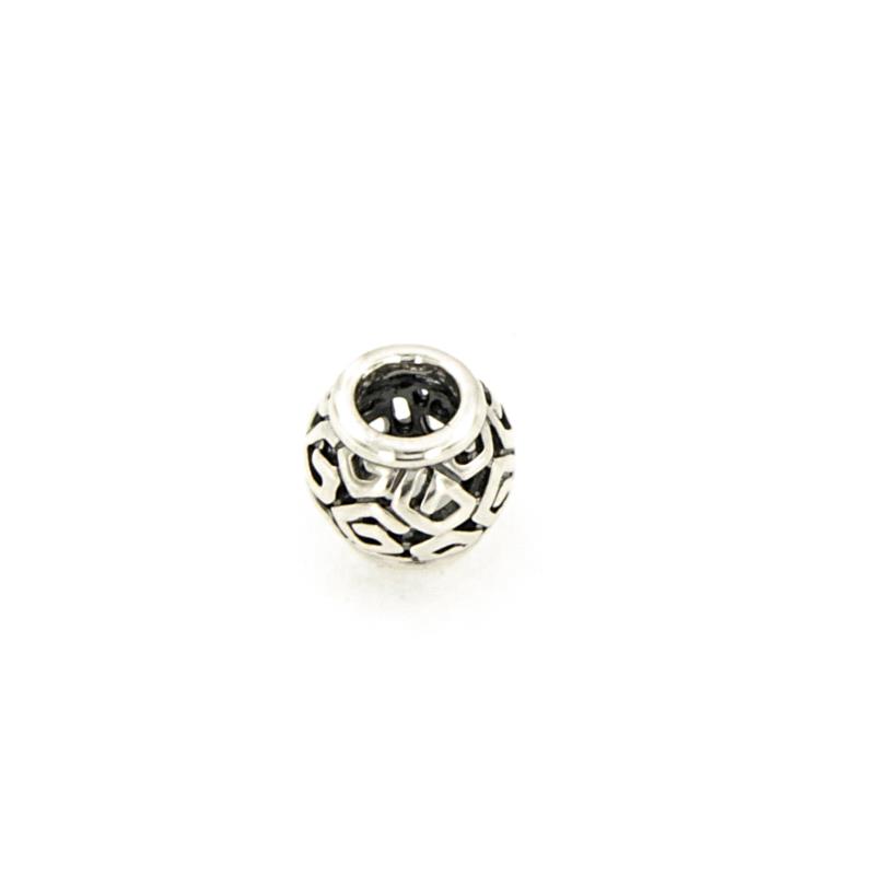 PANDORA - CHARM - ARGENTO 925/1000 - MOD. OPENWORK SPIRALI - PANDORA