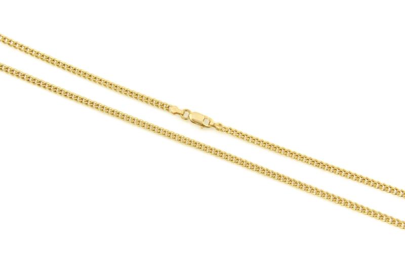 CATENA ORO GIALLO 750/1000 MAGLIA GRUMETTA - CM. 52 - 