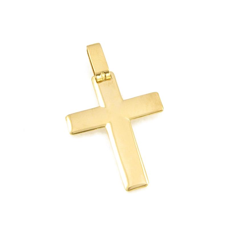CIONDOLO ORO GIALLO 750/1000 CROCE - 