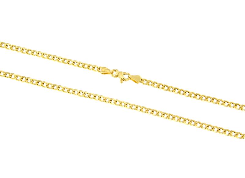 CATENA ORO GIALLO 750/1000 MAGLIA GRUMETTA - CM. 50 - 