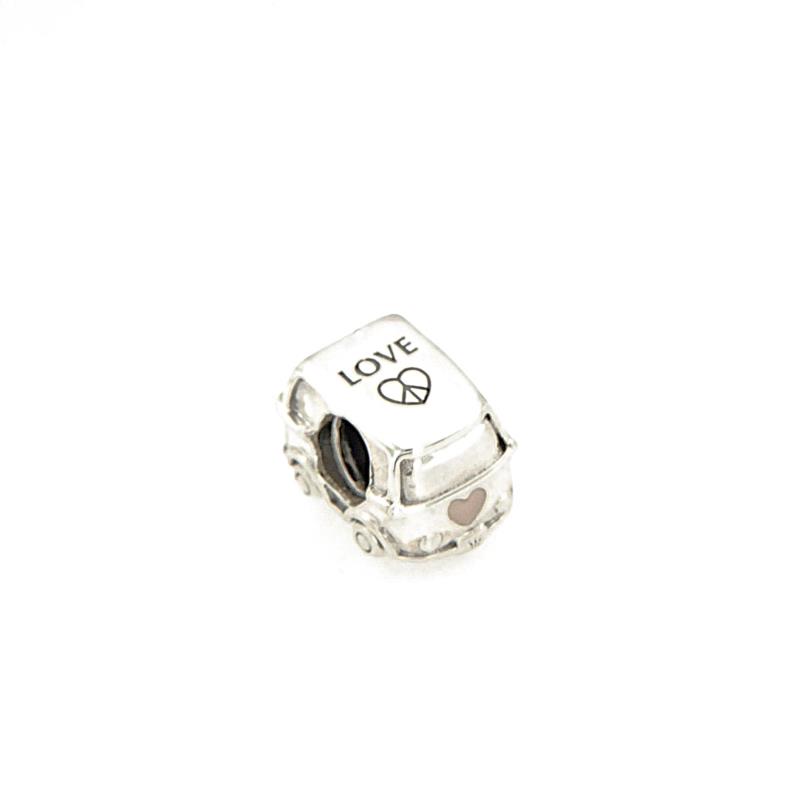 PANDORA - CHARM - ARGENTO 925/1000 - MOD. CAMPER LOVE - PANDORA