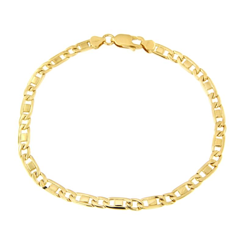 BRACCIALE ORO GIALLO 750/1000 MAGLIA 1+1 - CM 20 - 