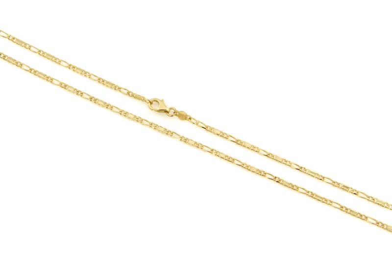 CATENA ORO GIALLO 750/1000 MAGLIA 1+1 - CM. 50.5 - 