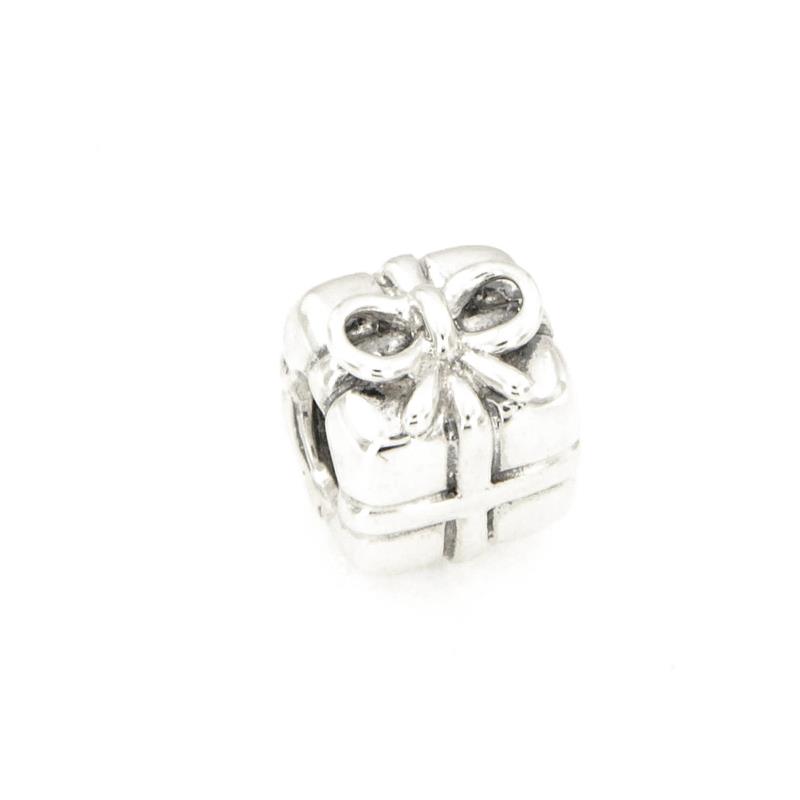 PANDORA - CHARM - ARGENTO 925/1000 - MOD. PACCO REGALO - PANDORA