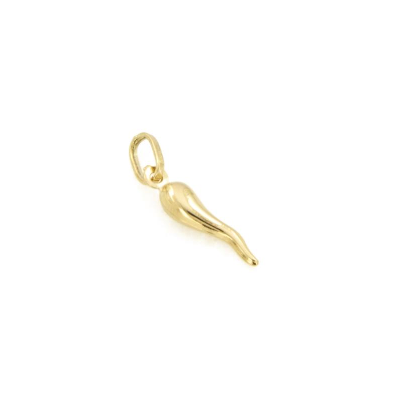 CIONDOLO ORO GIALLO 750/1000 CORNETTO - 