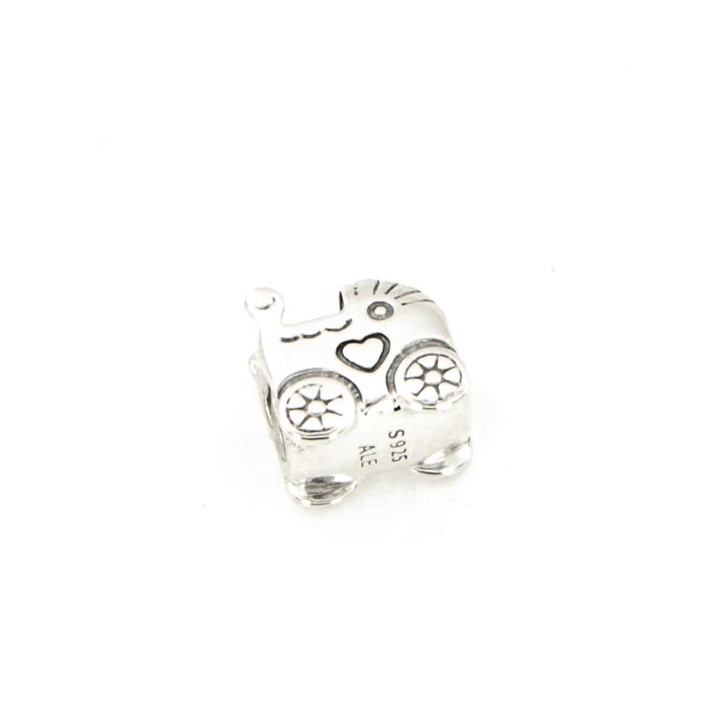 PANDORA - CHARM - ARGENTO 925/1000 - MOD. CARROZZINA  - PANDORA
