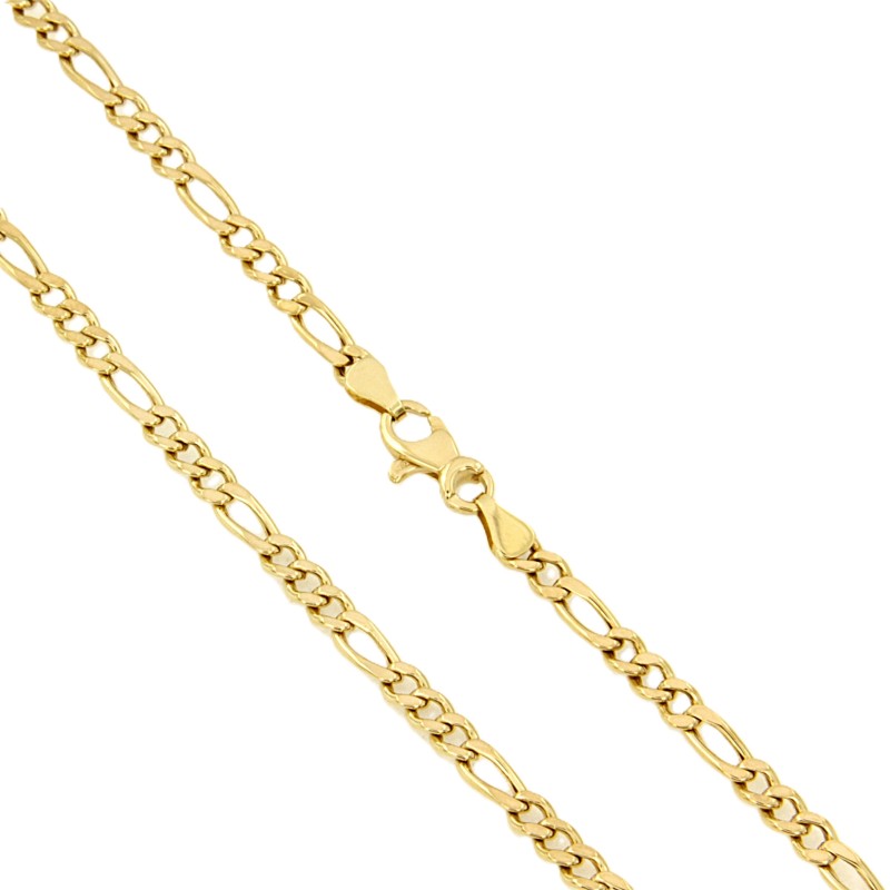 CATENA ORO GIALLO 750/1000 MAGLIA 3+1 - CM. 51.5 - 