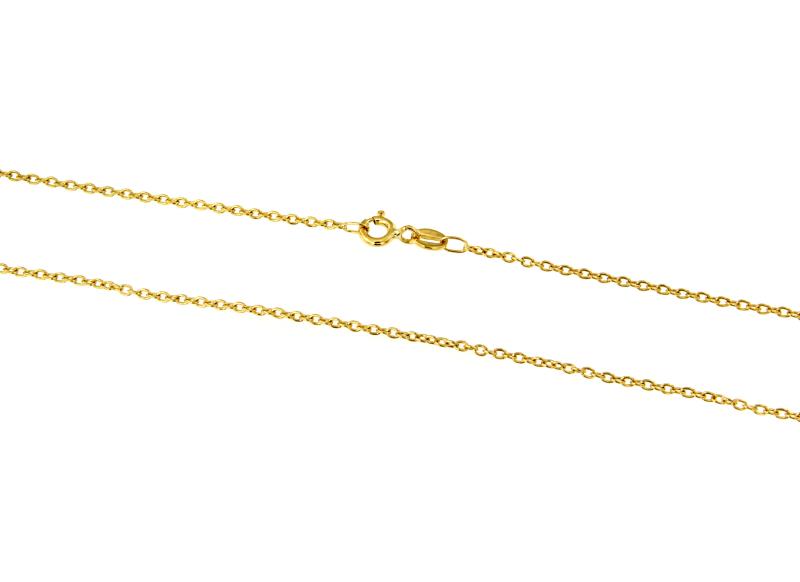 CATENINA ORO GIALLO 750/1000 MAGLIA ROL&Ograve; - CM 50 - 