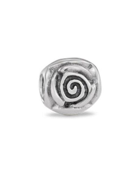 PANDORA - CHARM - AREGENTO 925/1000 - BOCCIOLO DI ROSA - PANDORA