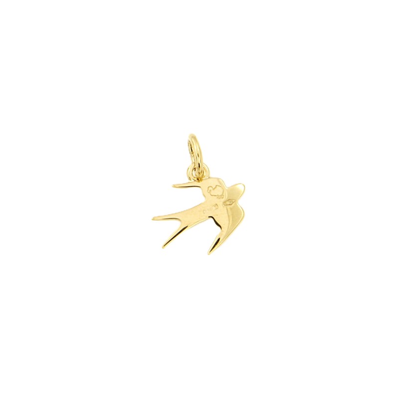 DODO - CIONDOLO - ORO GIALLO 750/1000 - MOD. RONDINE - DODO