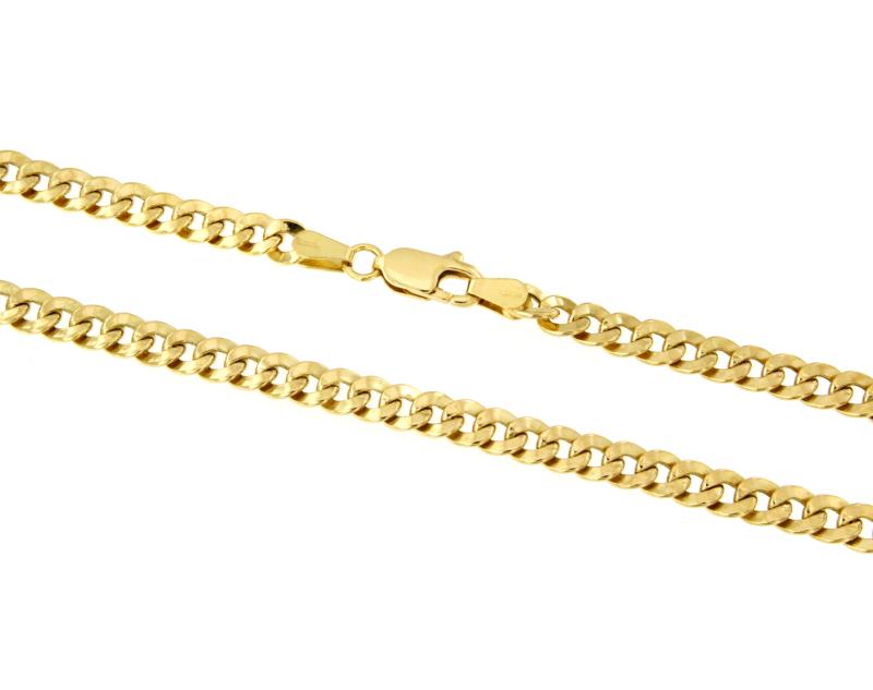 CATENA ORO GIALLO 750/1000 MAGLIA GRUMETTA - CM. 61 - 