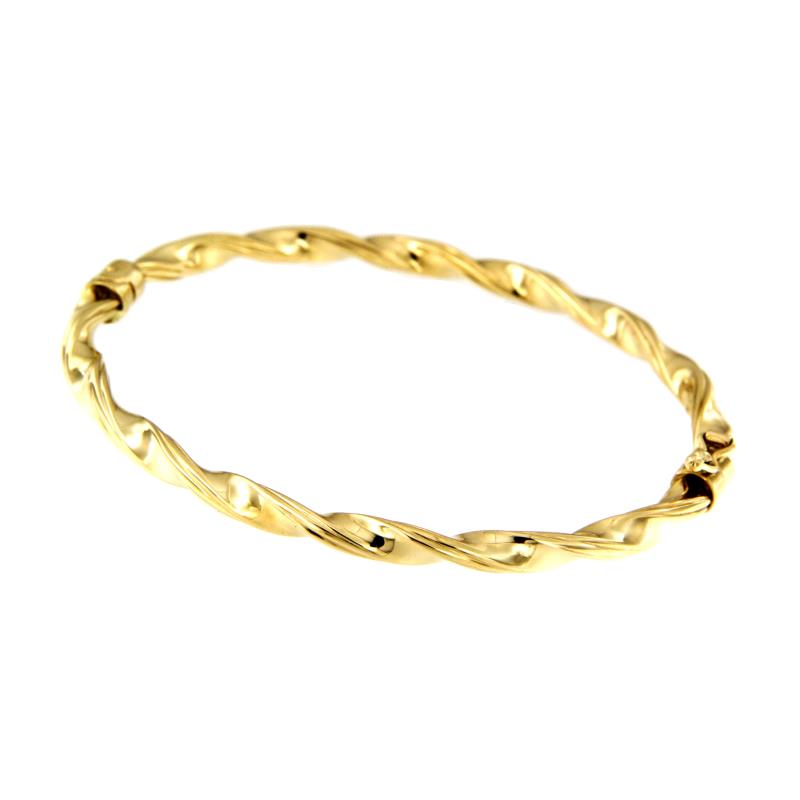 BRACCIALE ORO GIALLO 750/1000 SCHIAVA RITORTO  - 