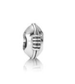 PANDORA - CHARM - ARGENTO 925/1000 - MOD. PALLONE DA RUGBY - PANDORA