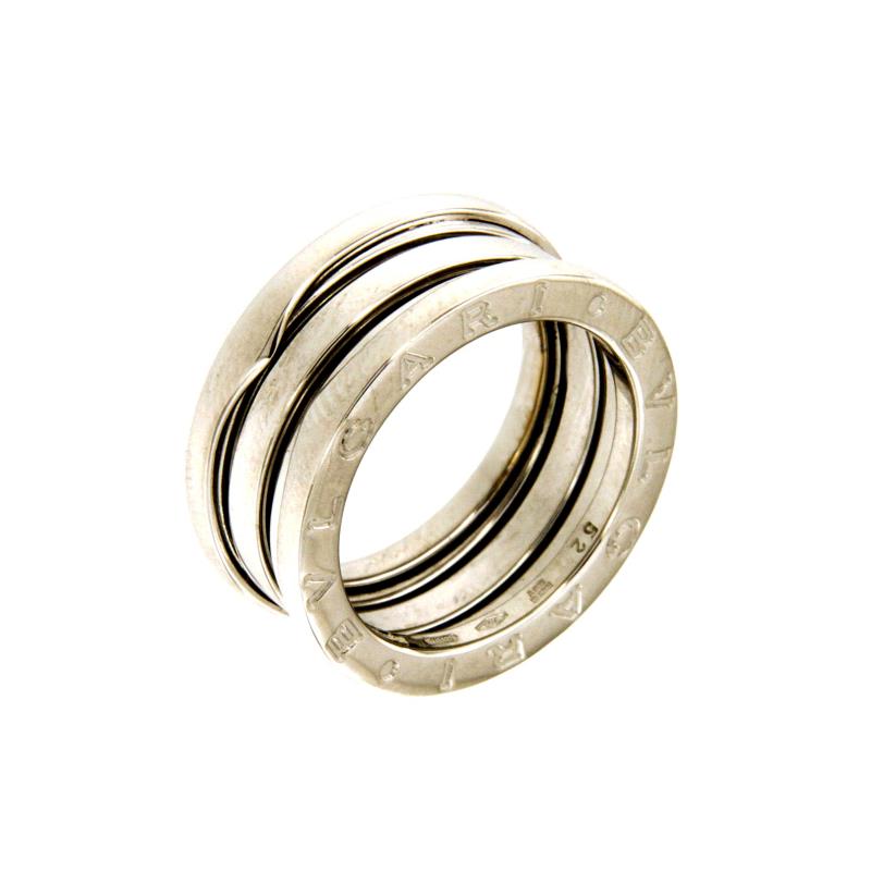 BULGARI - ANELLO - ORO BIANCO 750/1000 - MOD. BZERO1 - MIS. 11 (NO MESSA A MISURA) - BULGARI