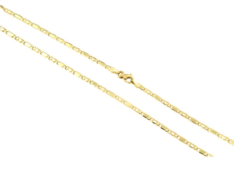 CATENA ORO GIALLO 750/1000 MAGLIA 1+1 - CM. 50 - 