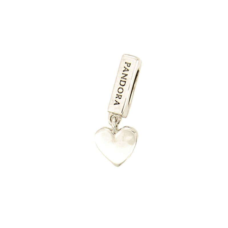 PANDORA - CHARM - ARGENTO 925/1000 - MOD REFLEXIONS CON CUORE PENDENTE - 