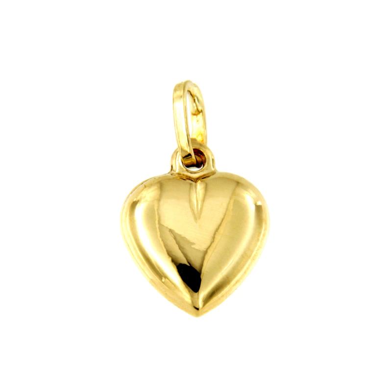 CIONDOLO ORO GIALLO 750/1000 CUORE - 