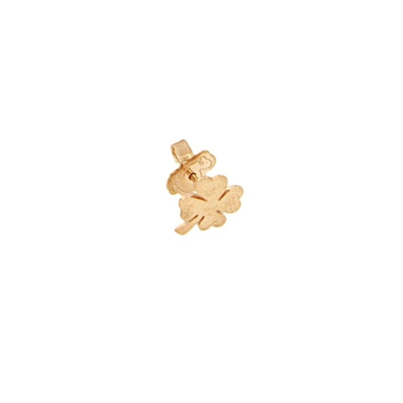 DODO - ORECCHINO - ORO ROSA 375/1000 - MOD. QUADRIFOGLIO - DODO