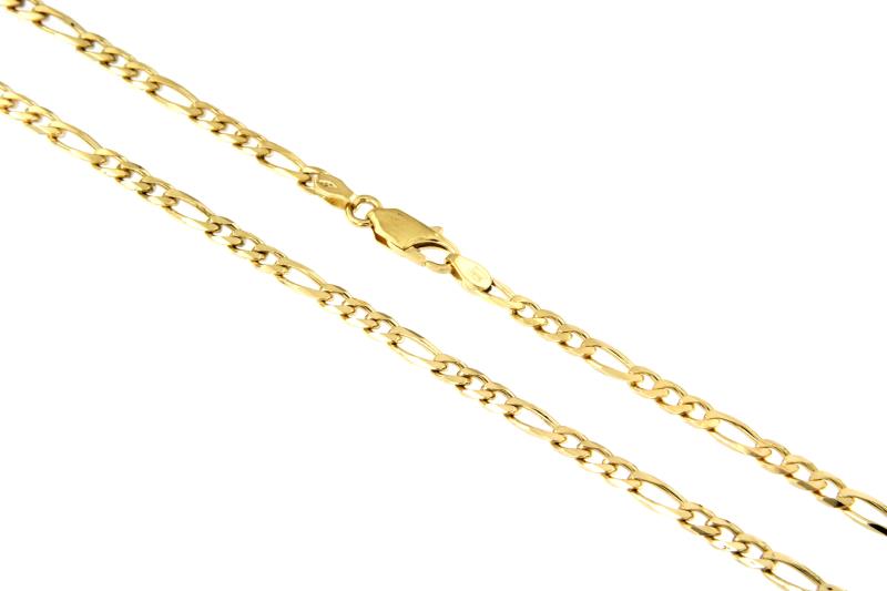 CATENA ORO GIALLO 750/1000 MAGLIA 3+1 - CM. 55 - 