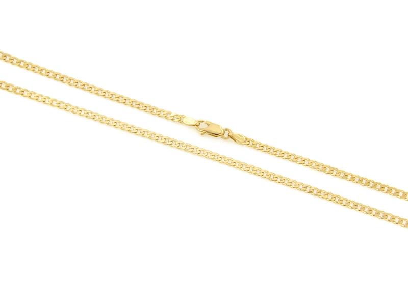 CATENA ORO GIALLO 750/1000 MAGLIA GRUMETTA - CM. 50 - 