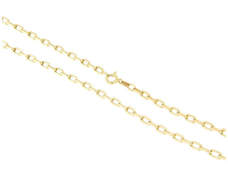 CATENA ORO GIALLO 750/1000 MAGLIA FORZATINA - CM. 56 - 