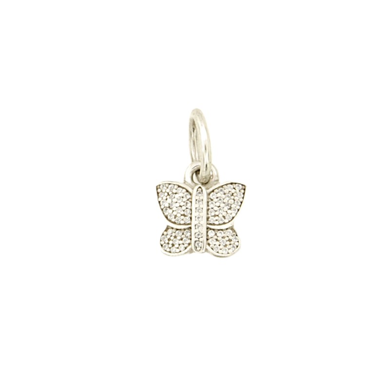 PANDORA - CHARM - ARGENTO 925/1000 - MOD. FARFALLA LUMINOSA - PANDORA