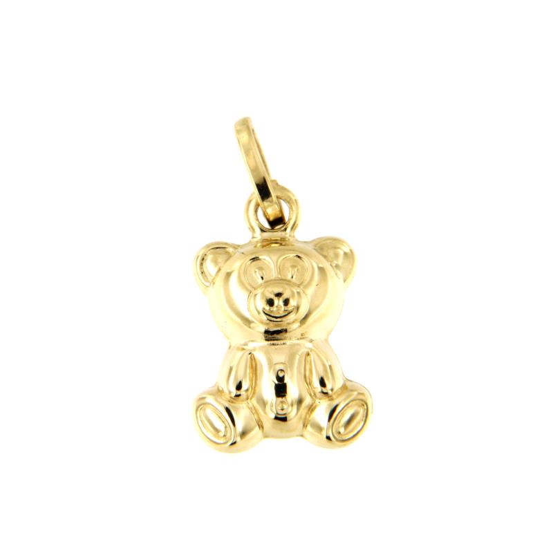 CIONDOLO ORO GIALLO 750/1000 ORSETTO - 