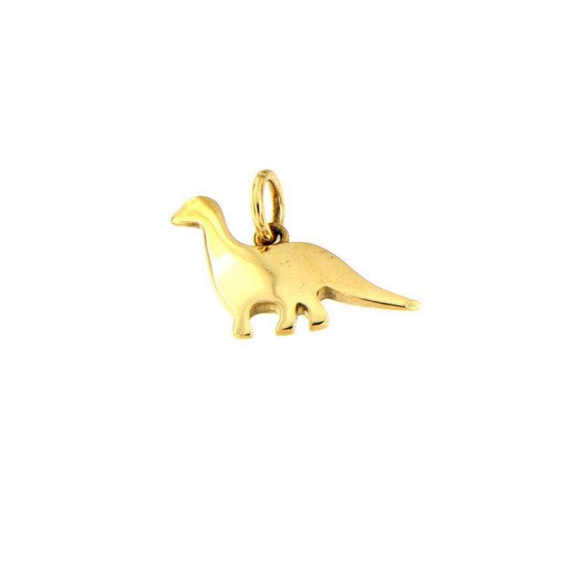 DODO - CIONDOLO - ORO GIALLO 750/1000 -  MOD. DINOSAURO - DODO