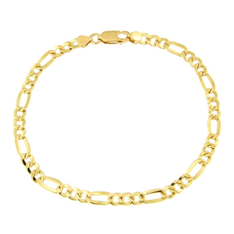 BRACCIALE ORO GIALLO 750/1000 MAGLIA 3+1 - CM 20 - 